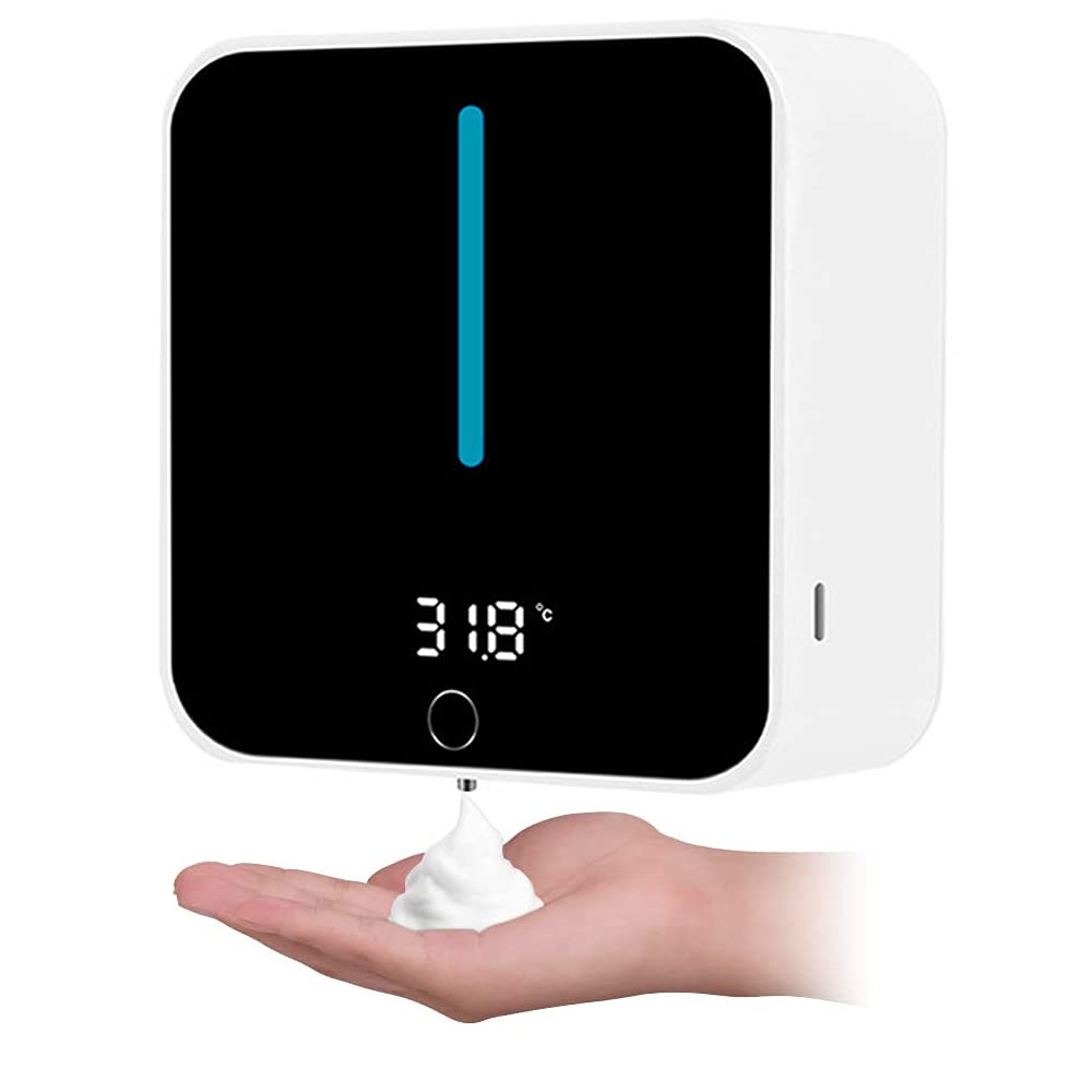 Distributeur De Savon Automatique Brenor – Sans Contact – Noir Mat Mural