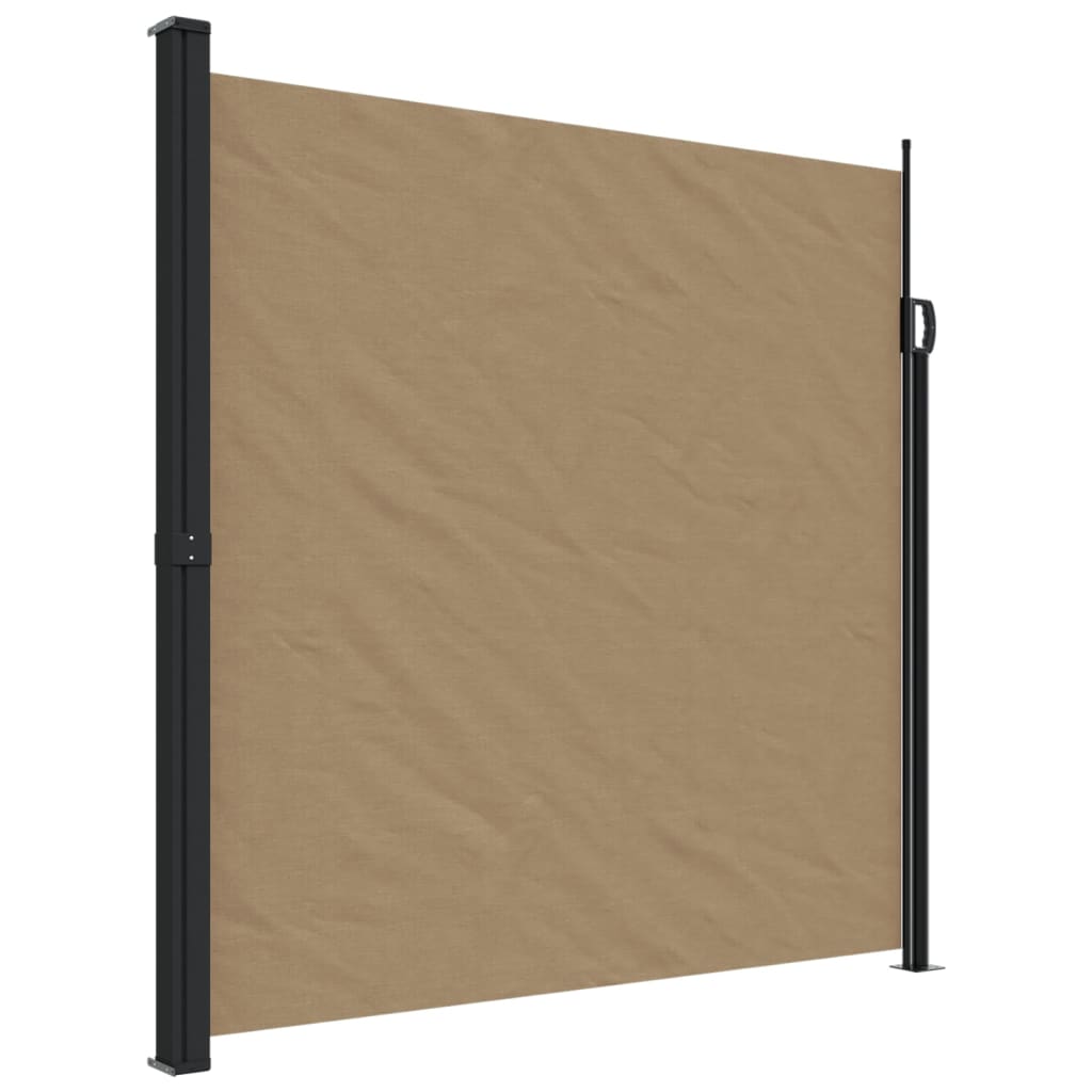 Toldo parasol | toldo lateral retráctil gris taupe 200x300 cm cfw52626