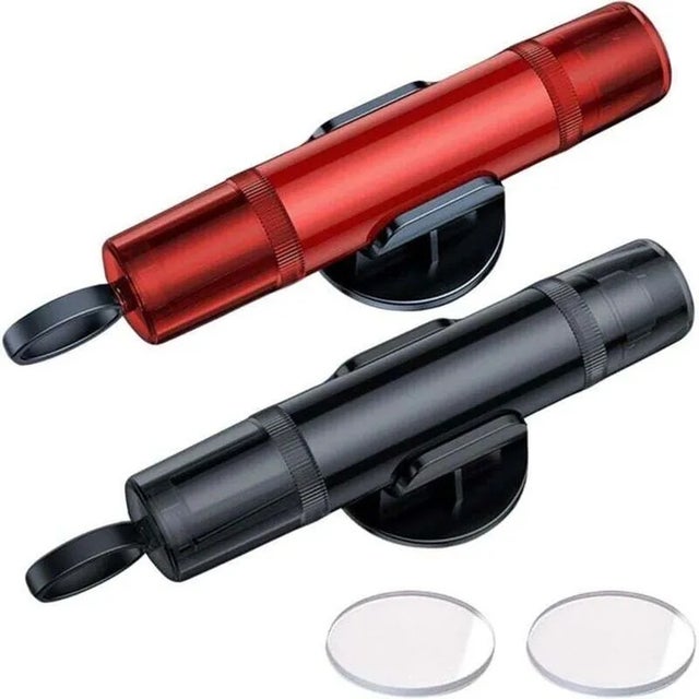 Marteau de sécurité pour voiture - - 2 pièces - Brise-vitre - Coupe-ceinture - Compact - Léger