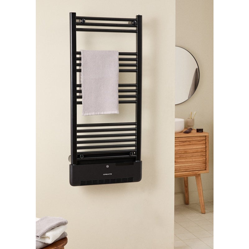 WARM TOWEL ADVANCE - Elektryczny wieszak na ręczniki z grzejnikiem i WiFi 1000W