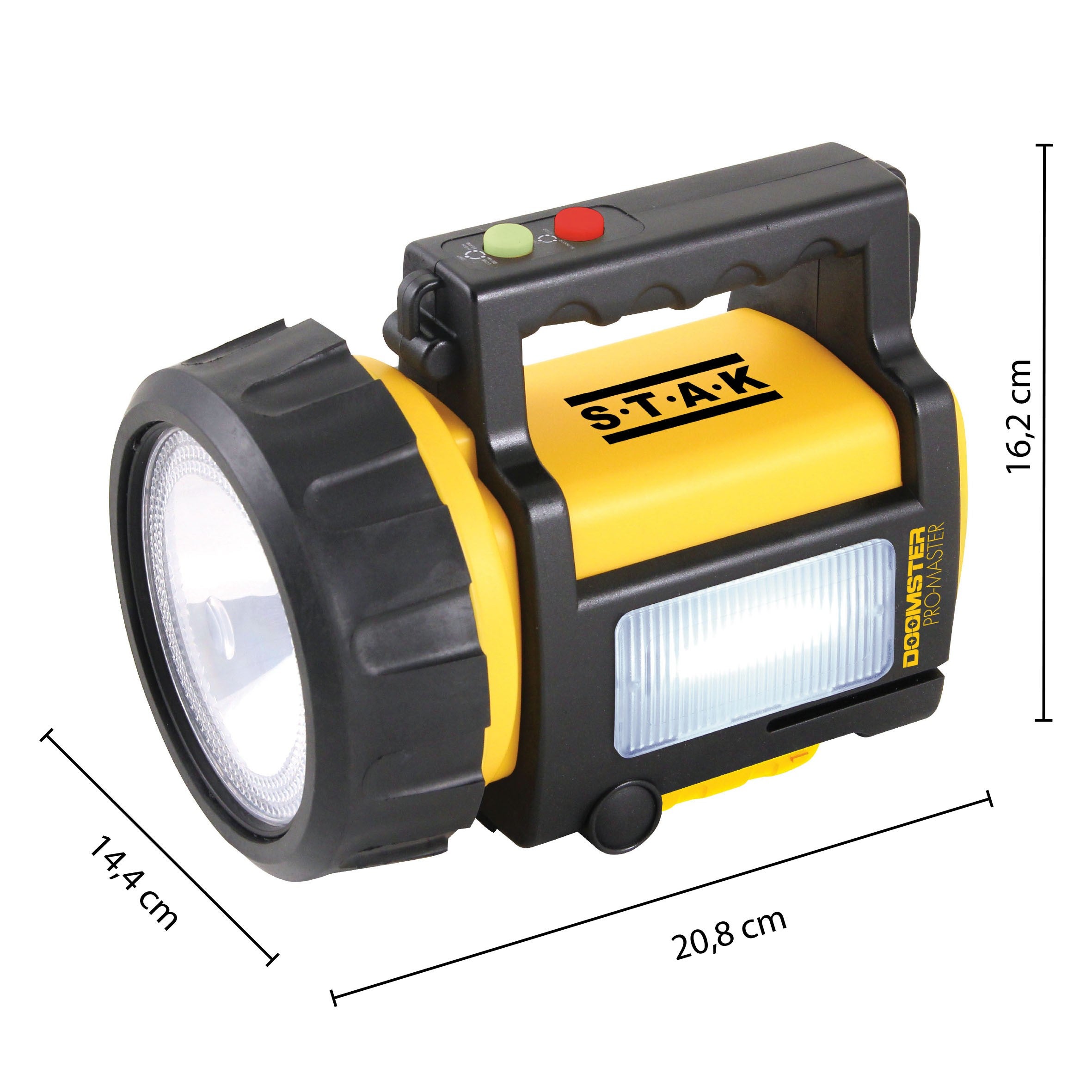 DOOMSTER PRO MASTER: projecteur rechargeable LED CREE 10W - 7
