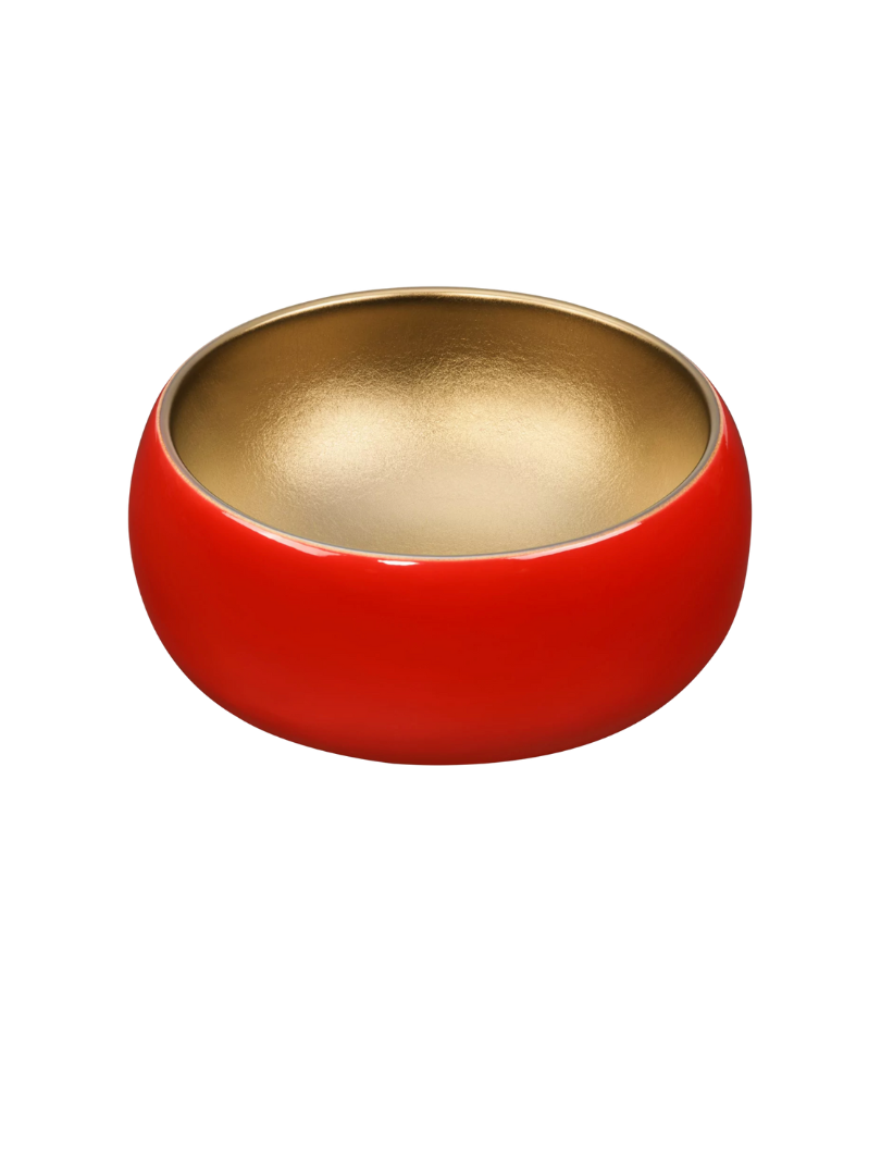 Umywalka nablatowa Uptrend CELIA okrągła truskawkowo-złoty mat 1 szt.