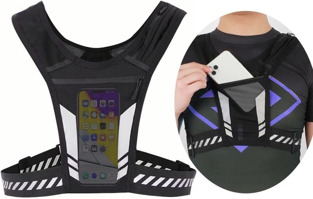 Gilet de haute visibilité avec poches