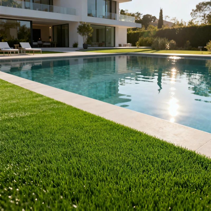 Arquiservi® - Relva Artificial Forever Ultra 20mm Rolo 1x1m (1m²) Densidade Premium Realista Fácil Instalação Jardins e Terraços - 5