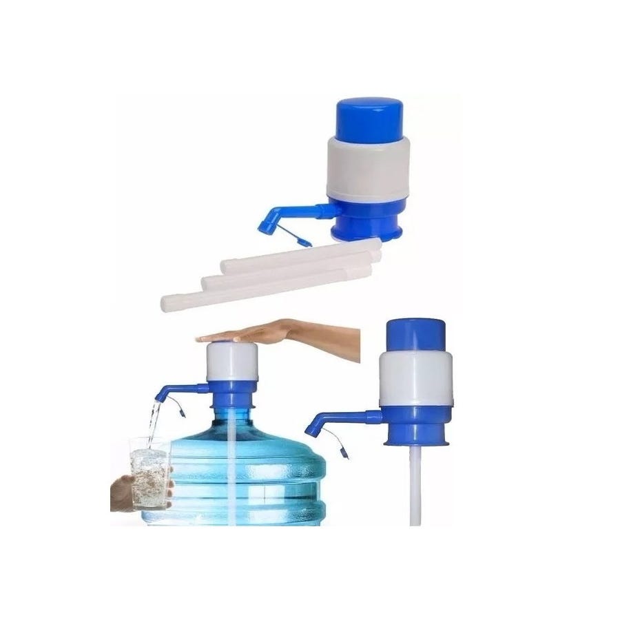 Erogatore Manuale Per Bottiglie D'Acqua Da 5 Galloni - Pompa In Plastica Con Tappo Antipolvere