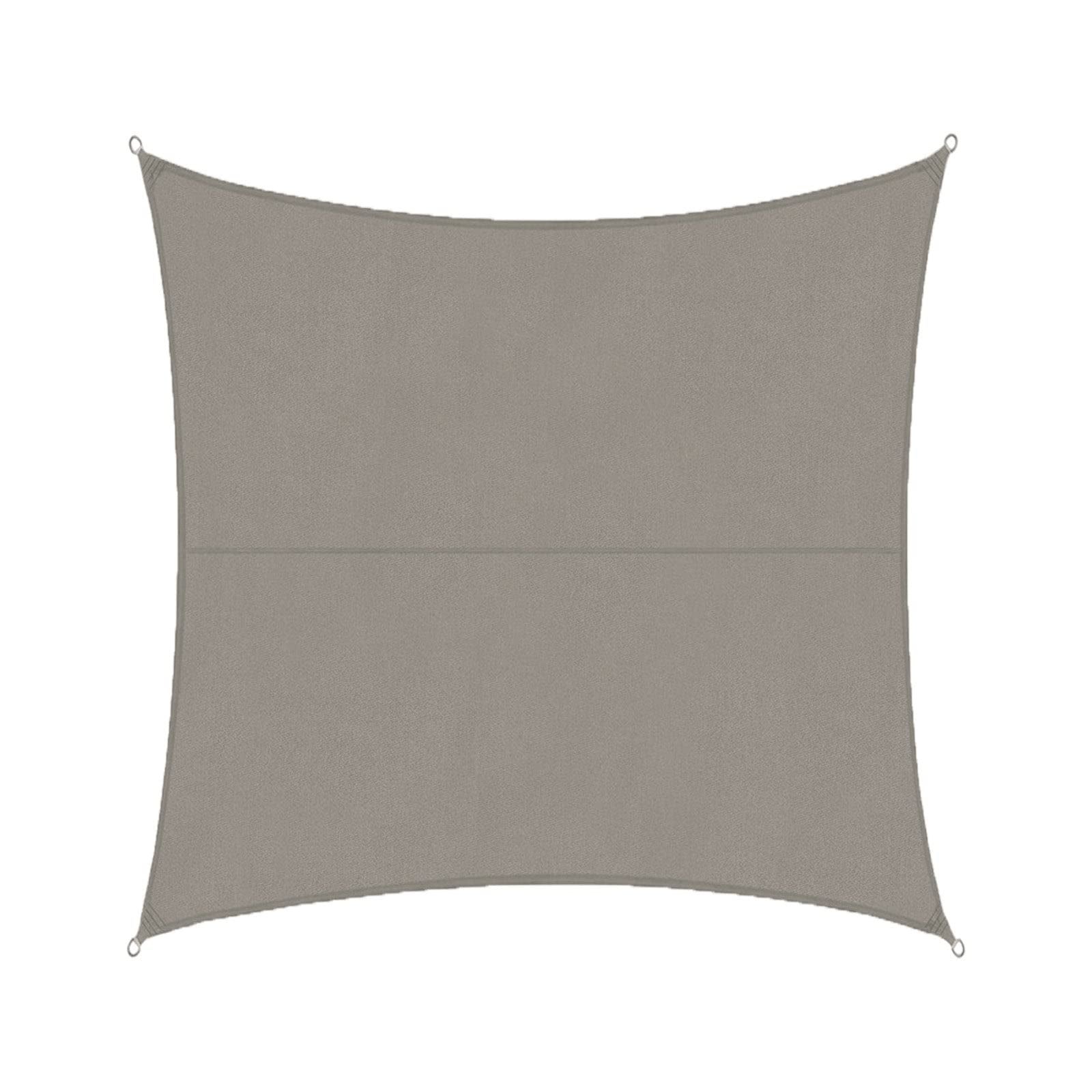Voile d'ombrage Hydrofuge, Gris, 3 x 3 m - 2
