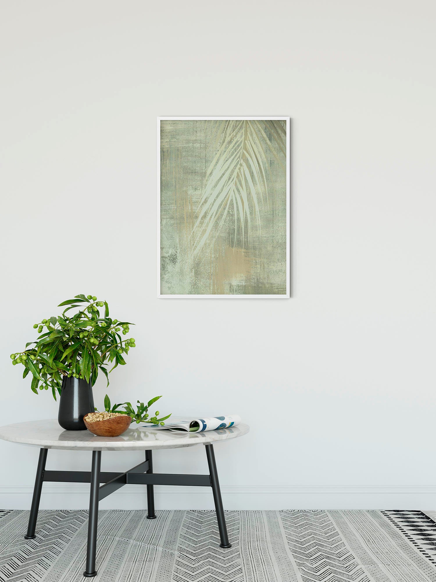 Cartel artístico de komar - cocotier - talla: 50 x 70 cm