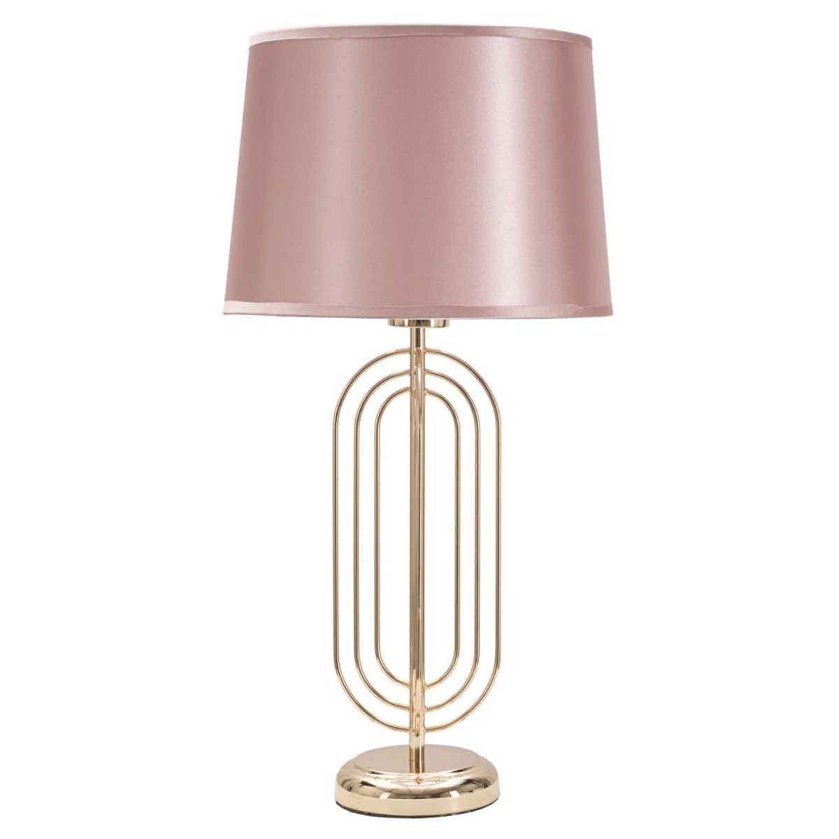 Lampa Stołowa Homs, Metal, Różowy, Seven Design