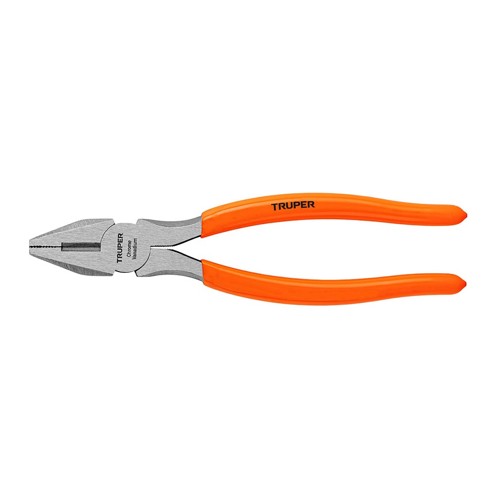 Cleste combinat cu maner cu invelis din vinil aderent, falca ascutita, 200 mm - Truper