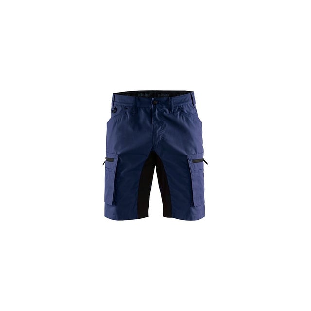 Short maintenance +stretch Marine/Noir - Blaklader - Taille 50