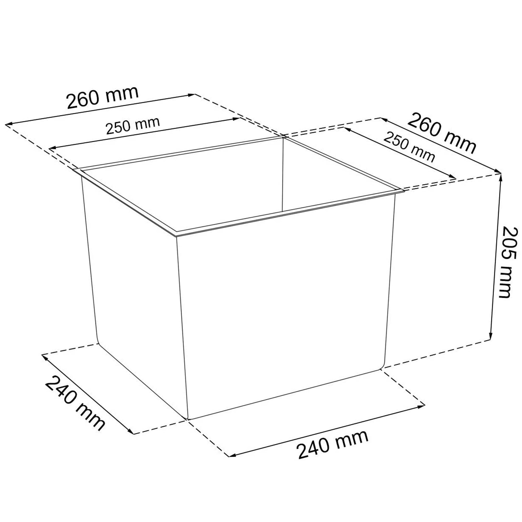 Macetero alto estilo rattan ZANVIC 26x26x50 Blanco - 5