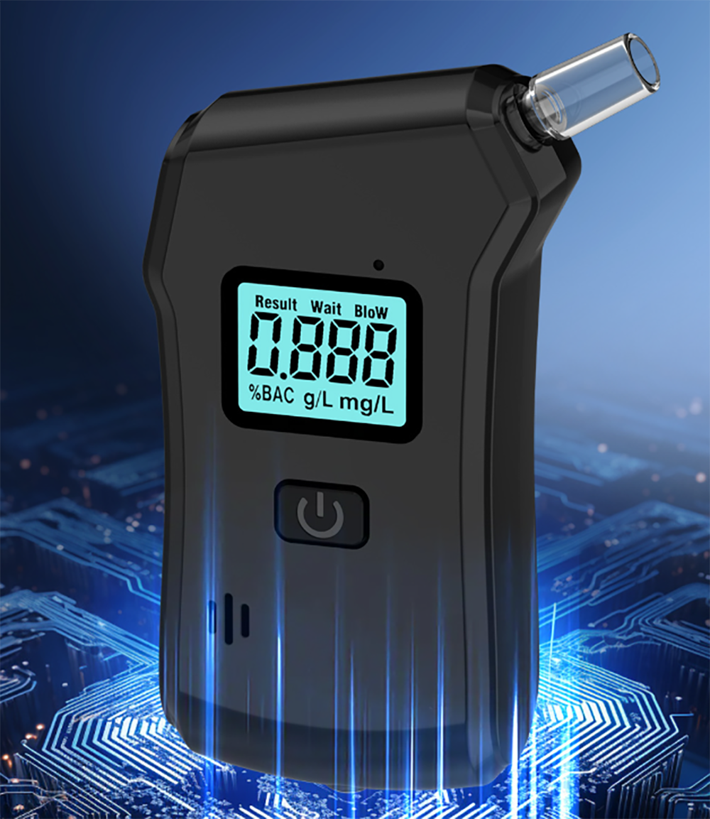 Éthylotest Portable Haute Précision – Détecteur d’alcool Respiratoire LCD, Capteur Avancé, Usage Domestique & Professionnel - 4