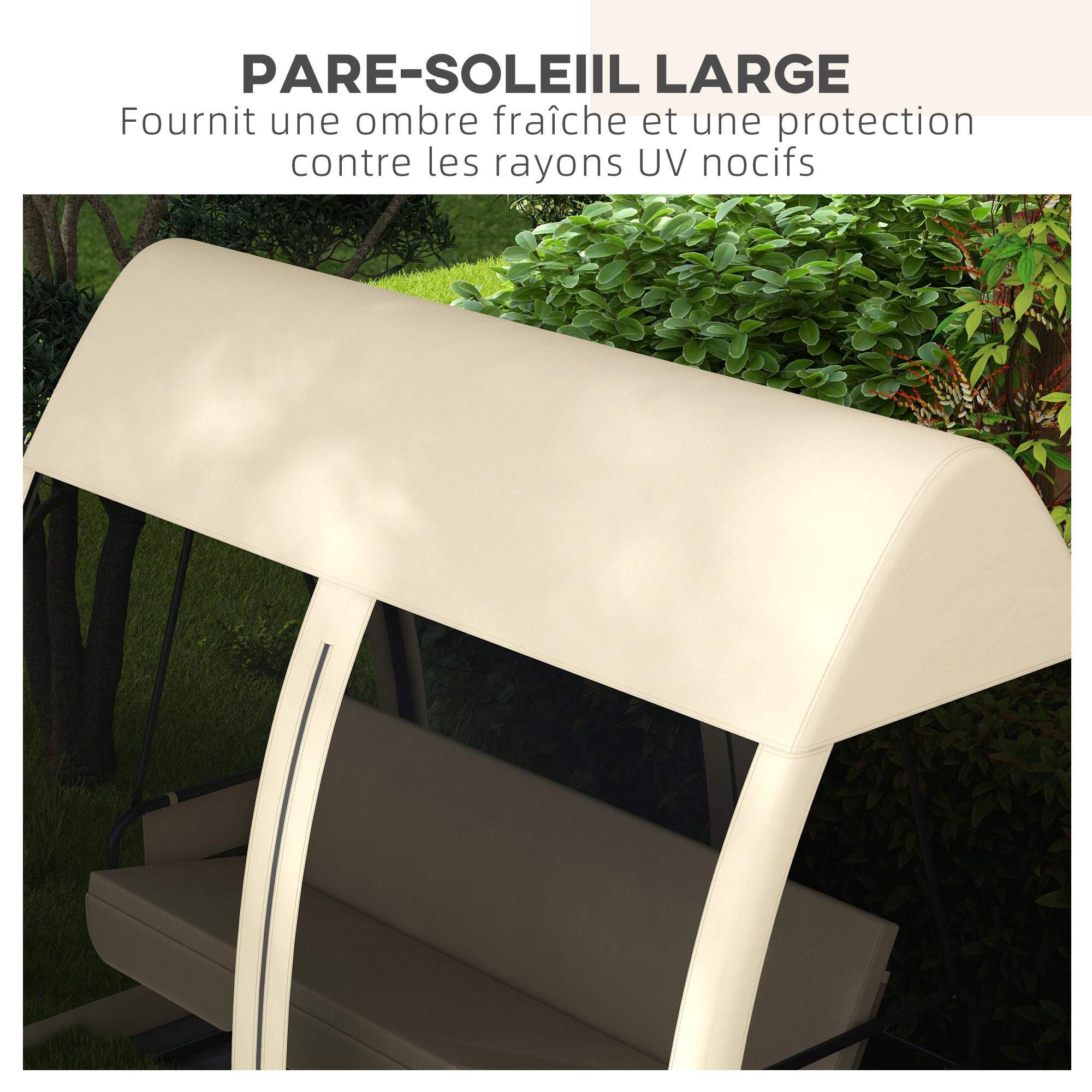 Balancelle de jardin Polyester Outsunny - 6