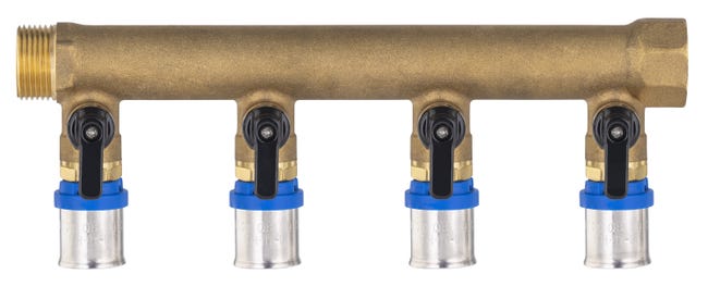 Supporti Per Collettore In Ottone 3/4 - 2 Pezzi, Per Impianti Idraulici E Riscaldamento - Foto 12