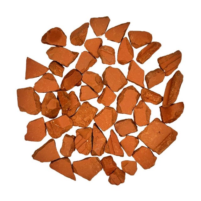 BIG BAG de +/- 1000 Kg Brique Pilée Rouge Orangée Ø 15/20 mm - Livraison PREMIUM