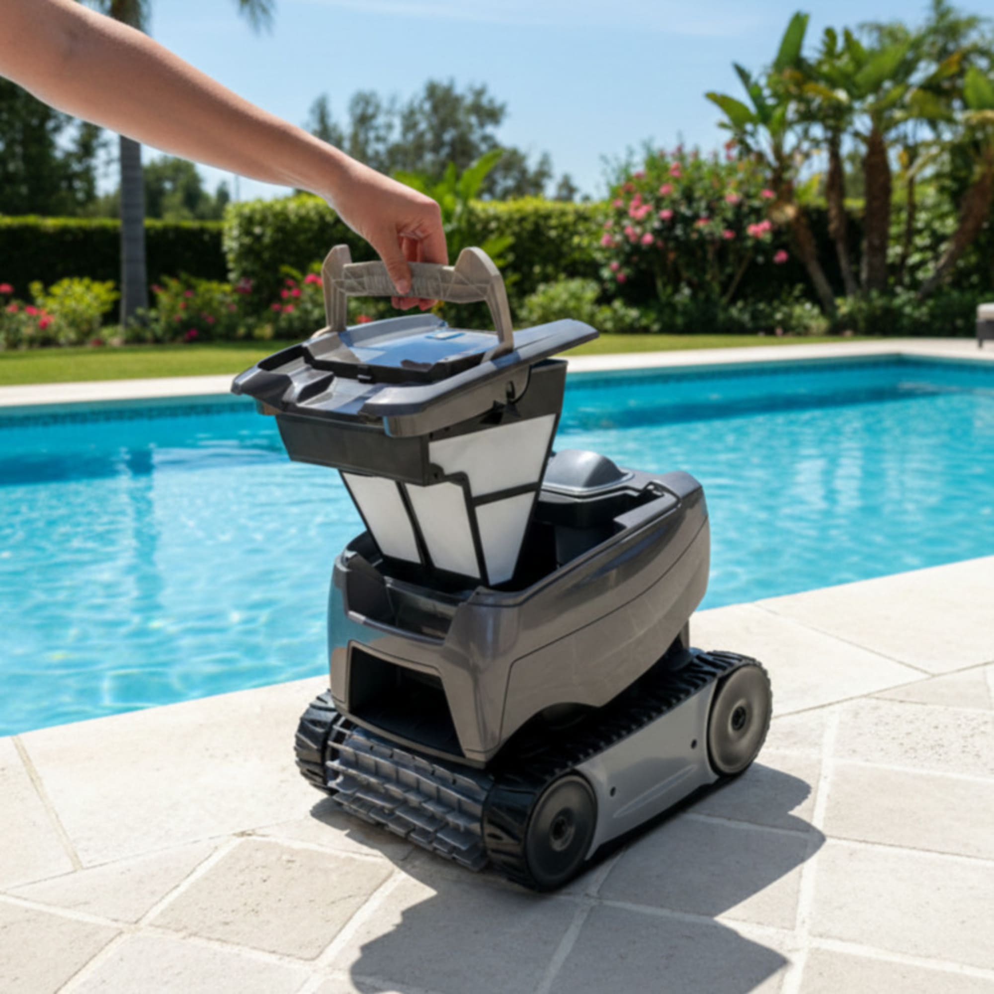 Zodiac Tornax OT 2100 Nettoyeur de piscine cyclonique léger 5.5kg Petites et moyennes piscines - 8