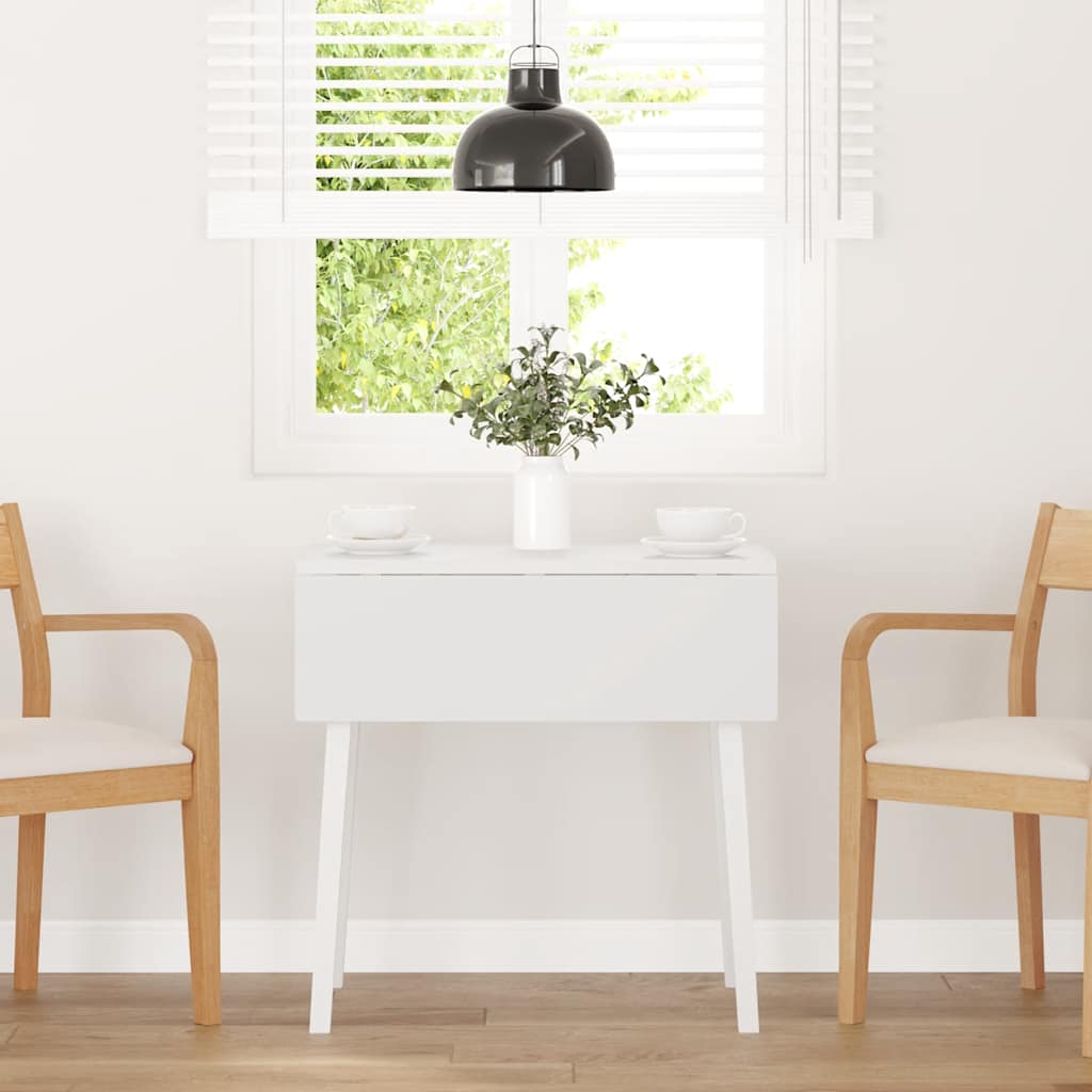 Mesa de comedor de madera maciza de caucho
