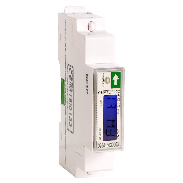 compteur d'energie mono - 230v - 45a - acti9 iem - schneider electric a9mem2050