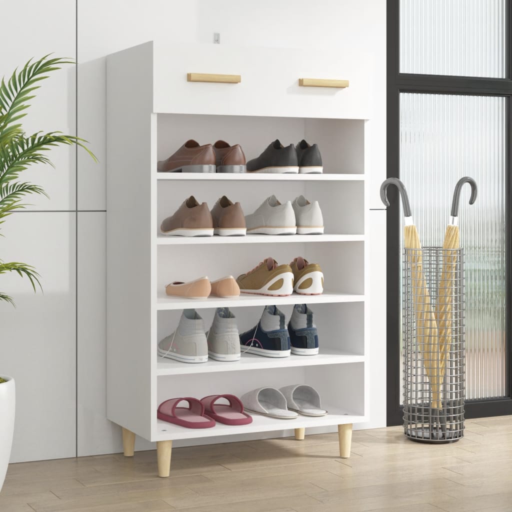 SMILHELTD Scarpiera a 3 file, 8 ripiani, 54 paia di scarpe e stivali