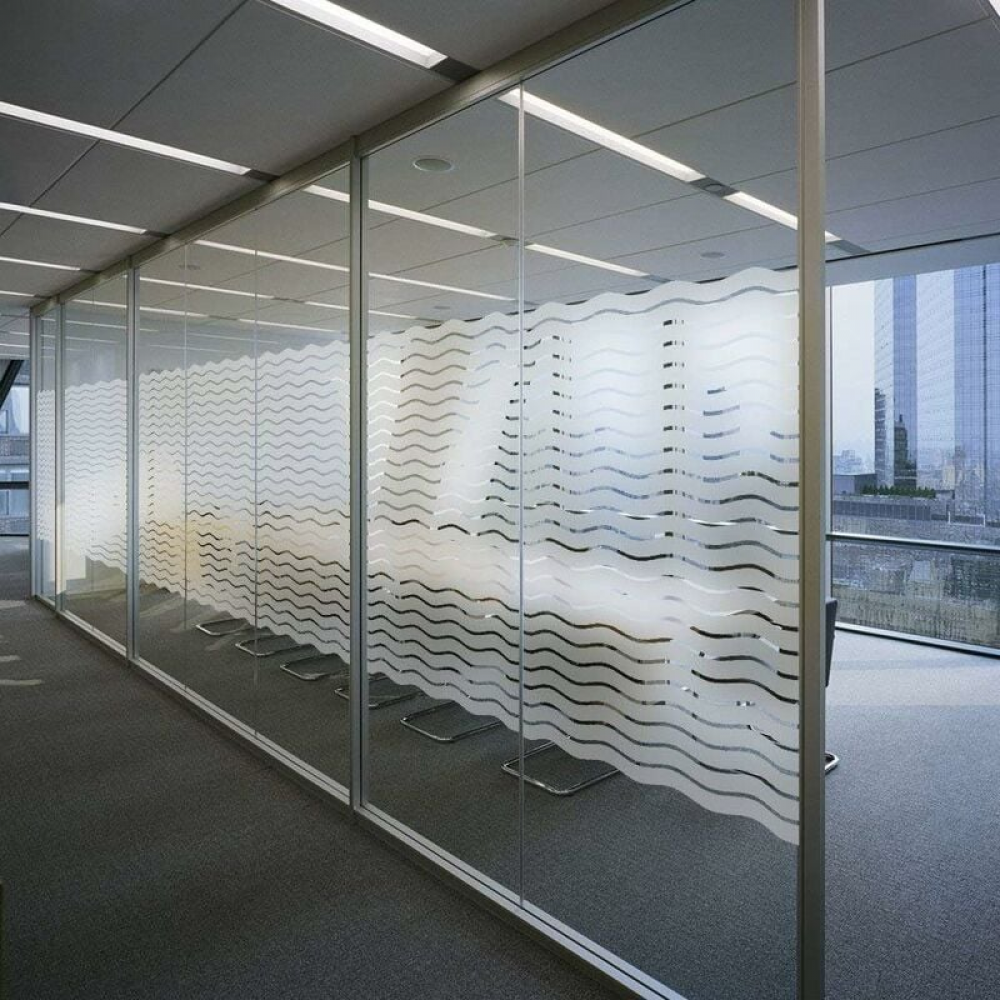 Folia okienna elektrostatyczna, odporna na promieniowanie UV, PVC,1 sztuka, 60x200CM, biały - 3