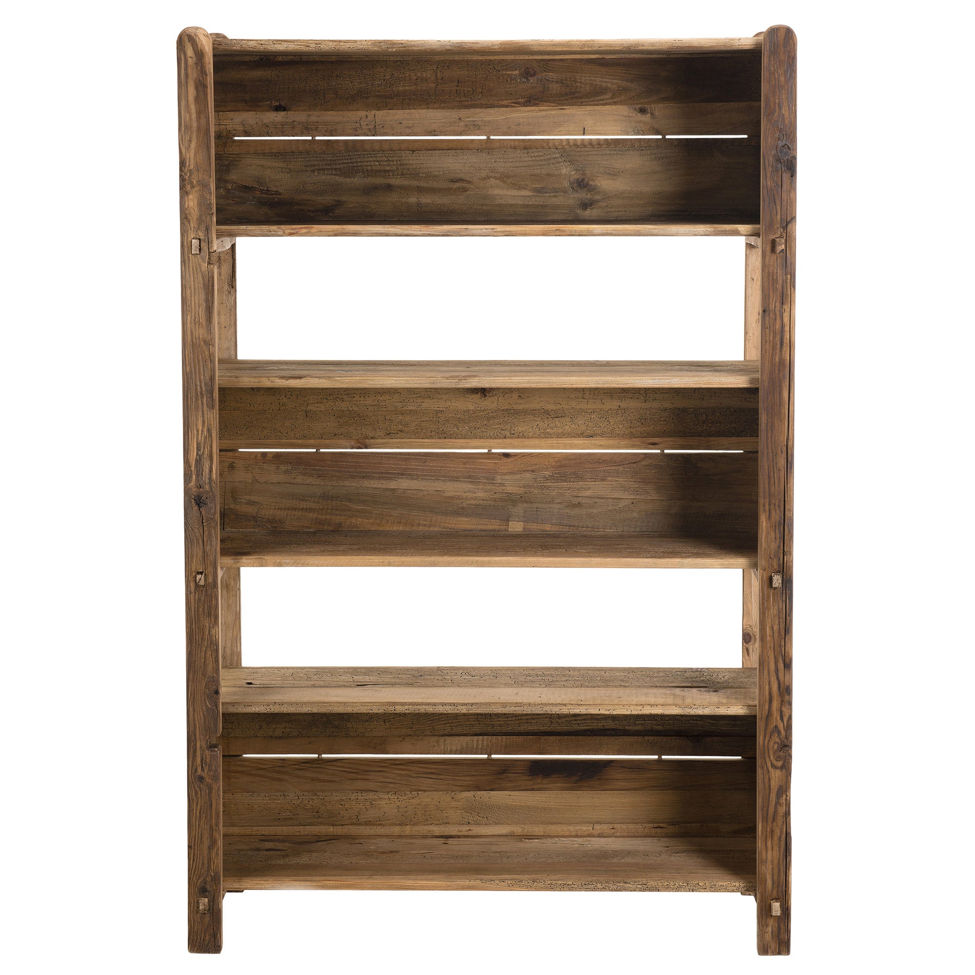 Etagère 5 niveaux 106x36x162 cm en pin recyclé - GLAYNE - 3