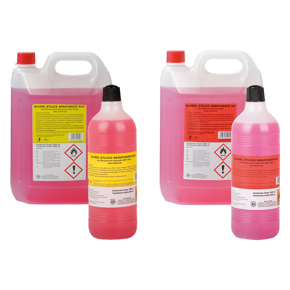 Éthanol Dénaturé SOLNATCHI - Bidon 5L, Pour Usage Technique, Non Consommable