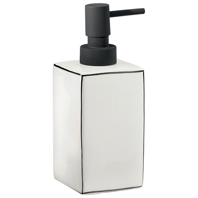 Ensemble de 4 accessoires de SDB - TODAY - UTILITY - Gobelet, distributeur savon, brosse WC - Green - Maison