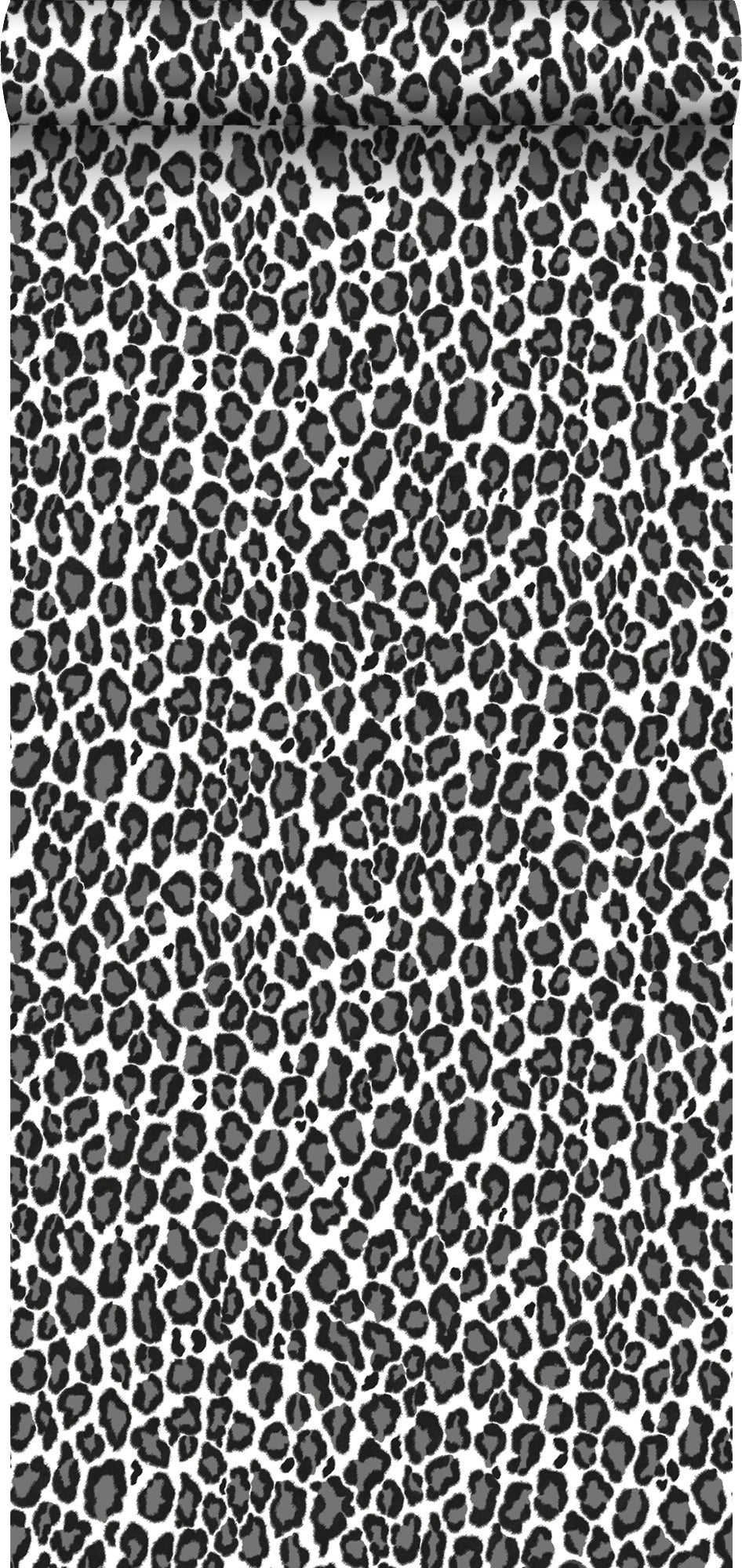 Tapeta pantery czarnymIbiałym - 53 cm x 10.05 m - ESTAHOME