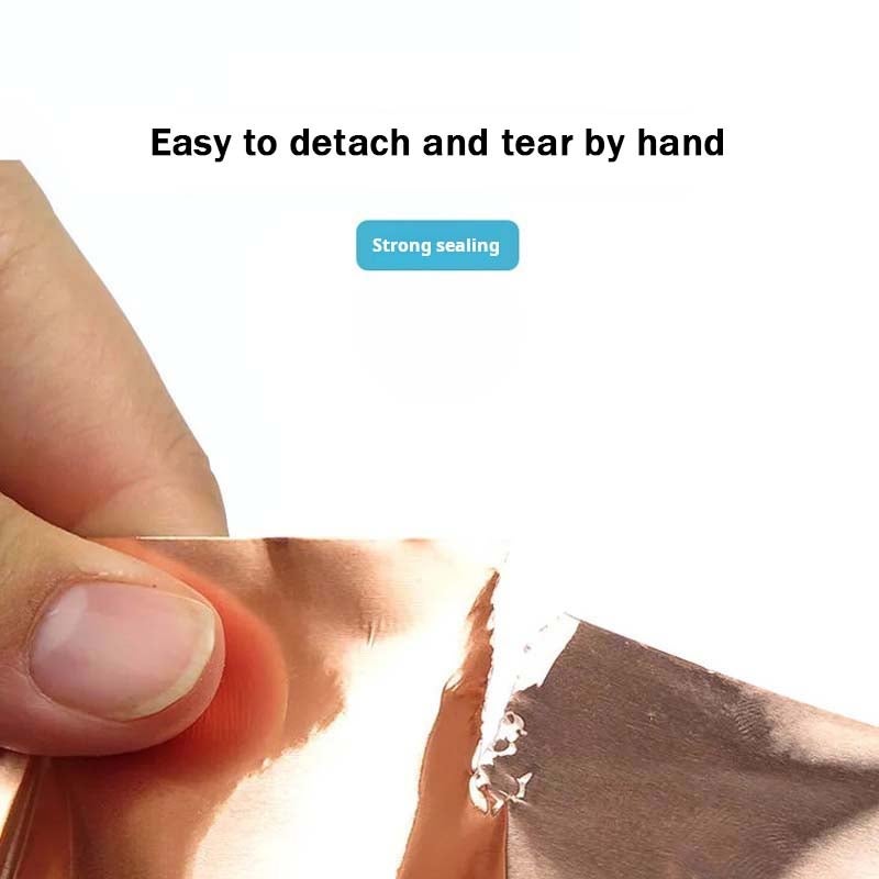 1 cinta adhesiva de cobre 10mm x 25m, un lado, conductor, protección EMI, fácil de usar, cinta de suelo y electrónica, alta conductividad - 3