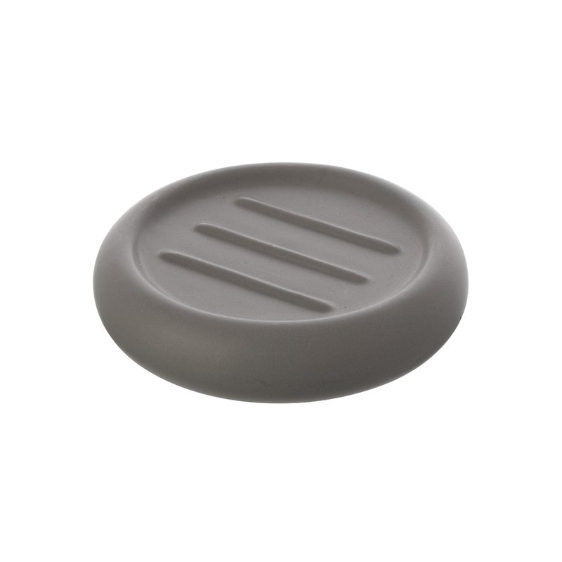 Porte-Savon Rond En Verre Dépoli Mat - Remplacement Standard Pour Salle De Bain