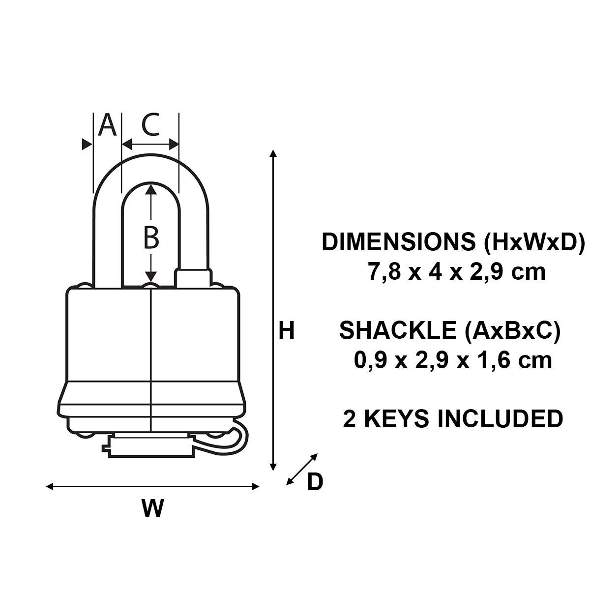 MASTER LOCK Cassaforte per chiavi - Sicurezza Rinforzata - Con Arco - Pulsante - 5422EURD - Casseta di Sicurezza per Chiavi - 3