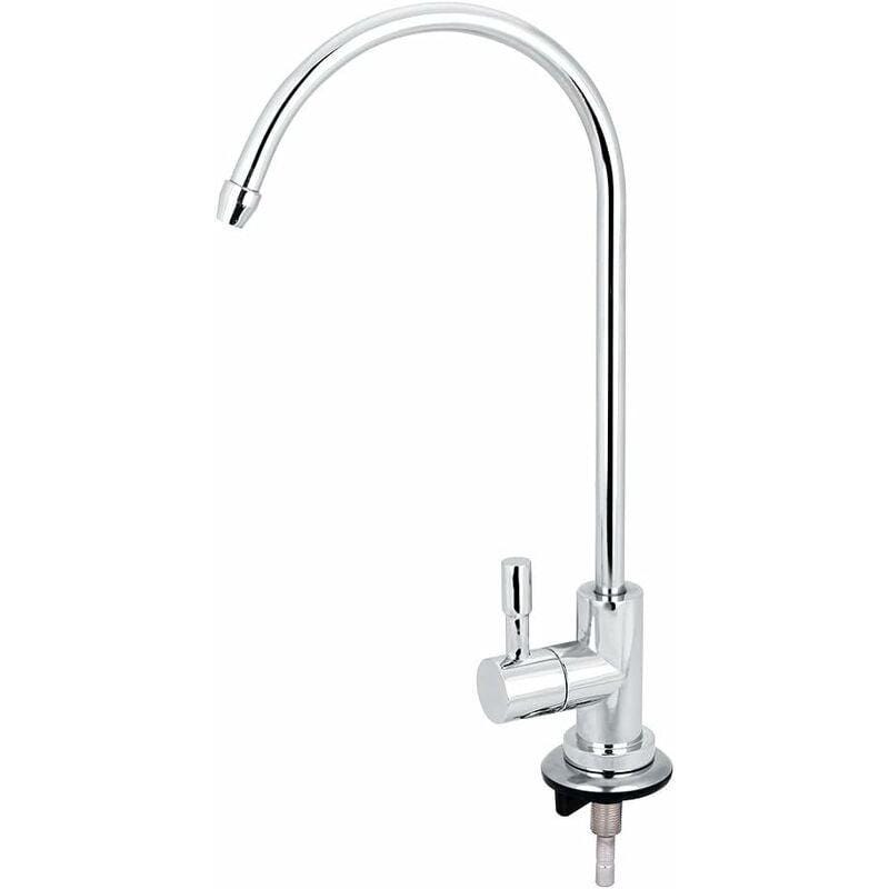 Rubinetto Da Cucina In Acciaio Inossidabile, Rubinetto Per Lavello Caldo E Freddo Grande Specchio A Gomito Lucido 98737192 Rubinetto Da Cucina In Acciaio Inossidabile, Rubinetto Per Lavello Caldo E Freddo Grande Specchio A Gomito Lucido 98737192