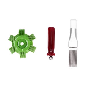 3 Pièces Brosse De Climatiseur, Peigne d'Aileron De Condensateur De