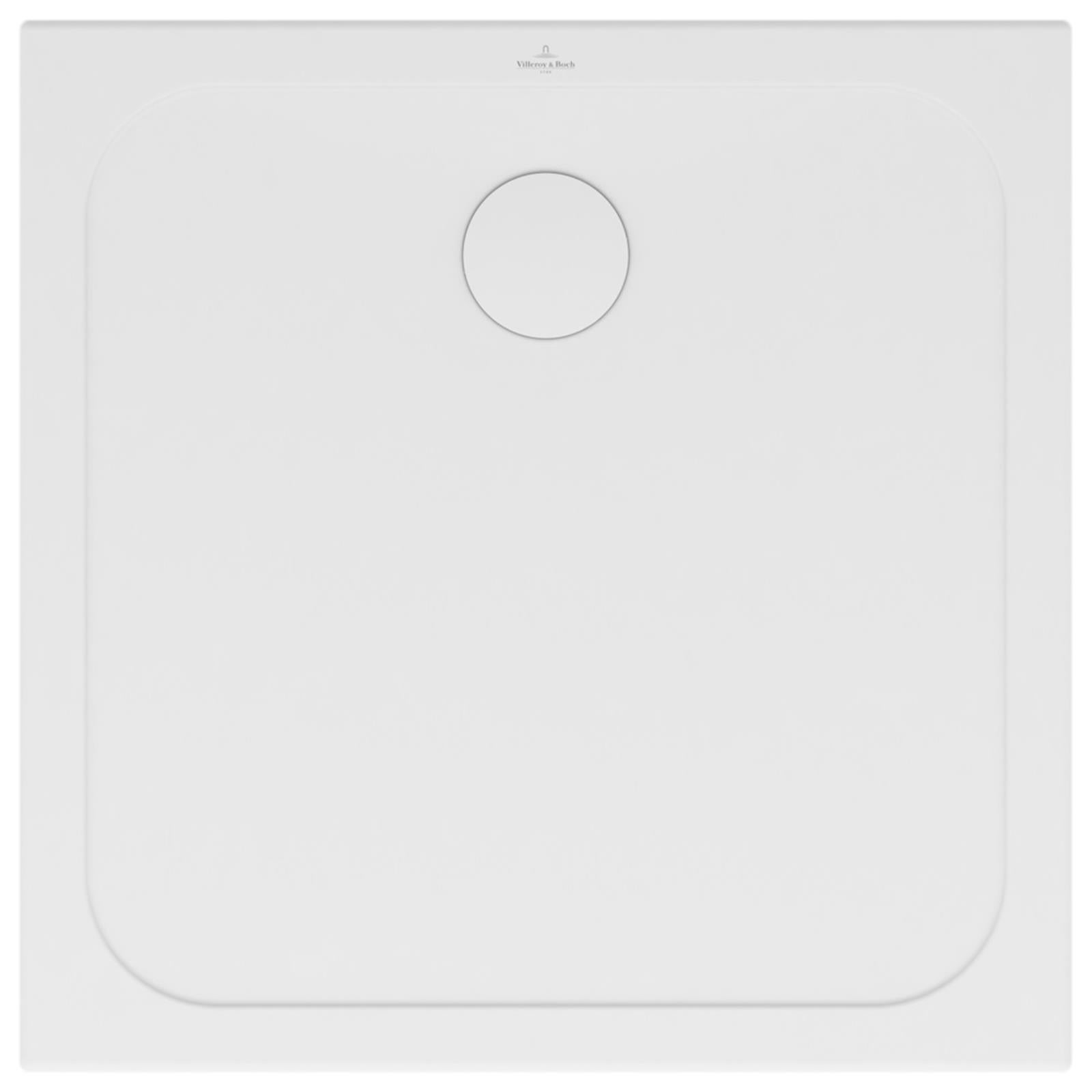 Receveur de douche antidérapant 100 x 80 VILLEROY ET BOCH Lifetime Plus céramique blanc - 6