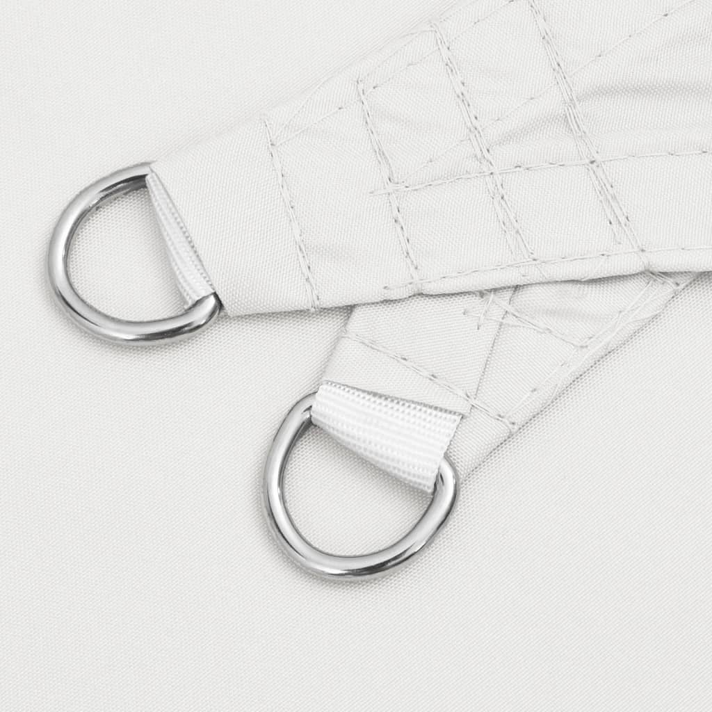 Maison Exclusive - Parasole a Vela Oxford Triangolare 3x4x5 m Bianco - 5