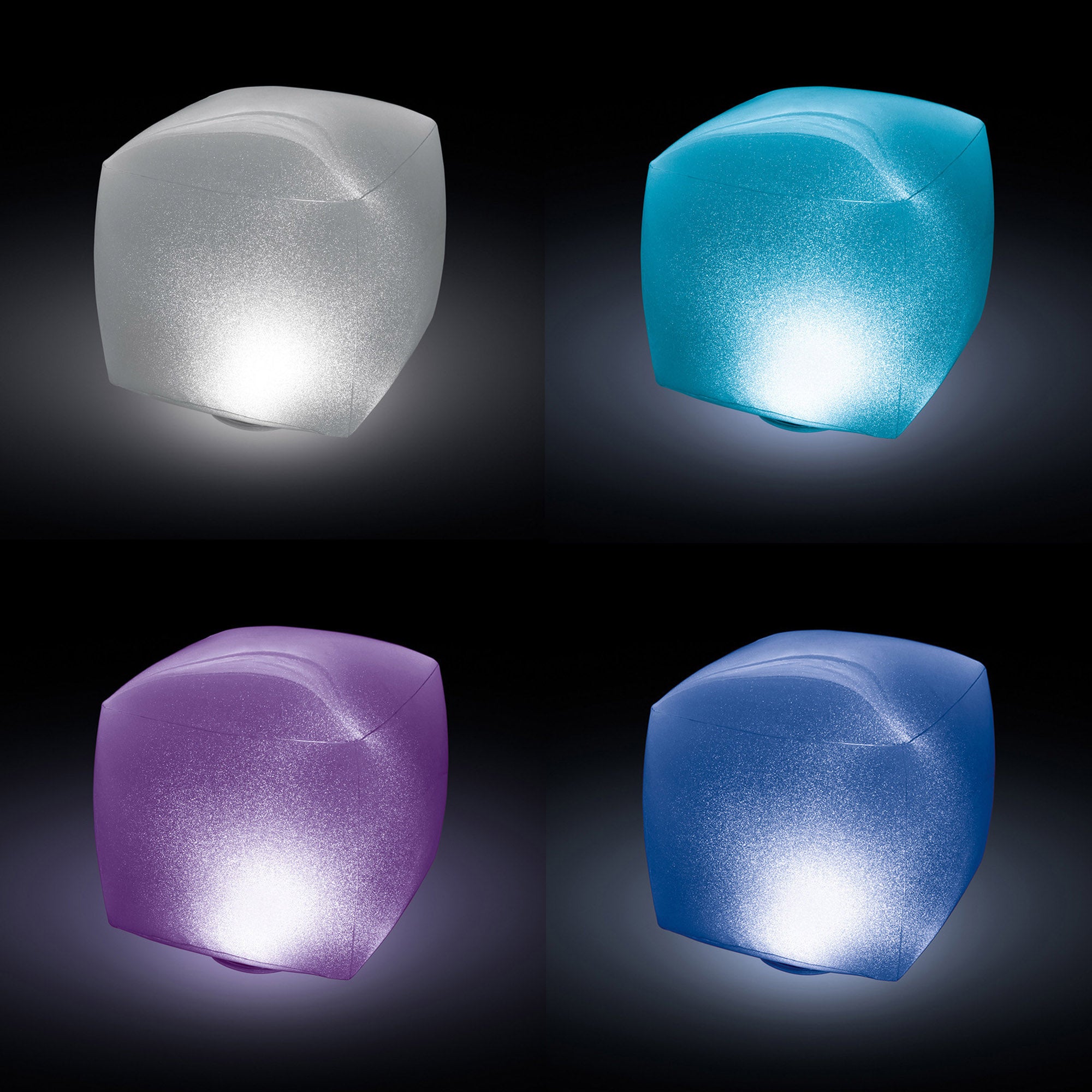 Lampe Flottante Cube LED - Intex - 6