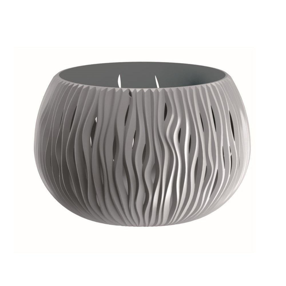 Round Splofy Bowl with Plastic Container in Mocha Colour (L) x