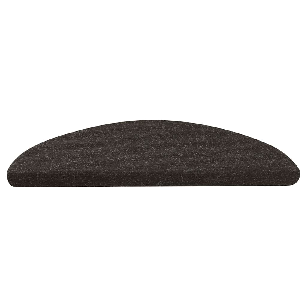 Tapis d'escalier auto-adhésifs 20 pcs | Paillasson d'escalier | Tapis de marche noir 56x17x3 cm CFW590211 - 3