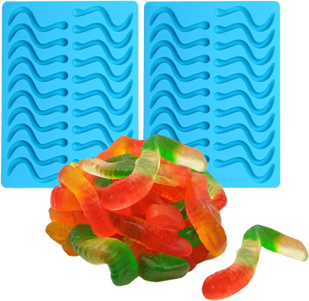 Juego De 2 Moldes De Silicona Para Chocolate Con 24 Cavidades En Forma De Carpas Koi Peces Dorados Caramelos Gelatina Apta Para Dieta Cetogenica B 77844691