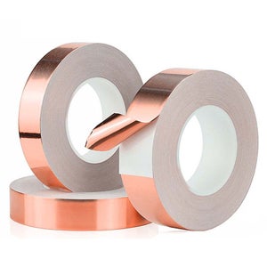 Nastro Biadesivo Termico Blu 10m Per Strisce LED Largo 10mm 10 M