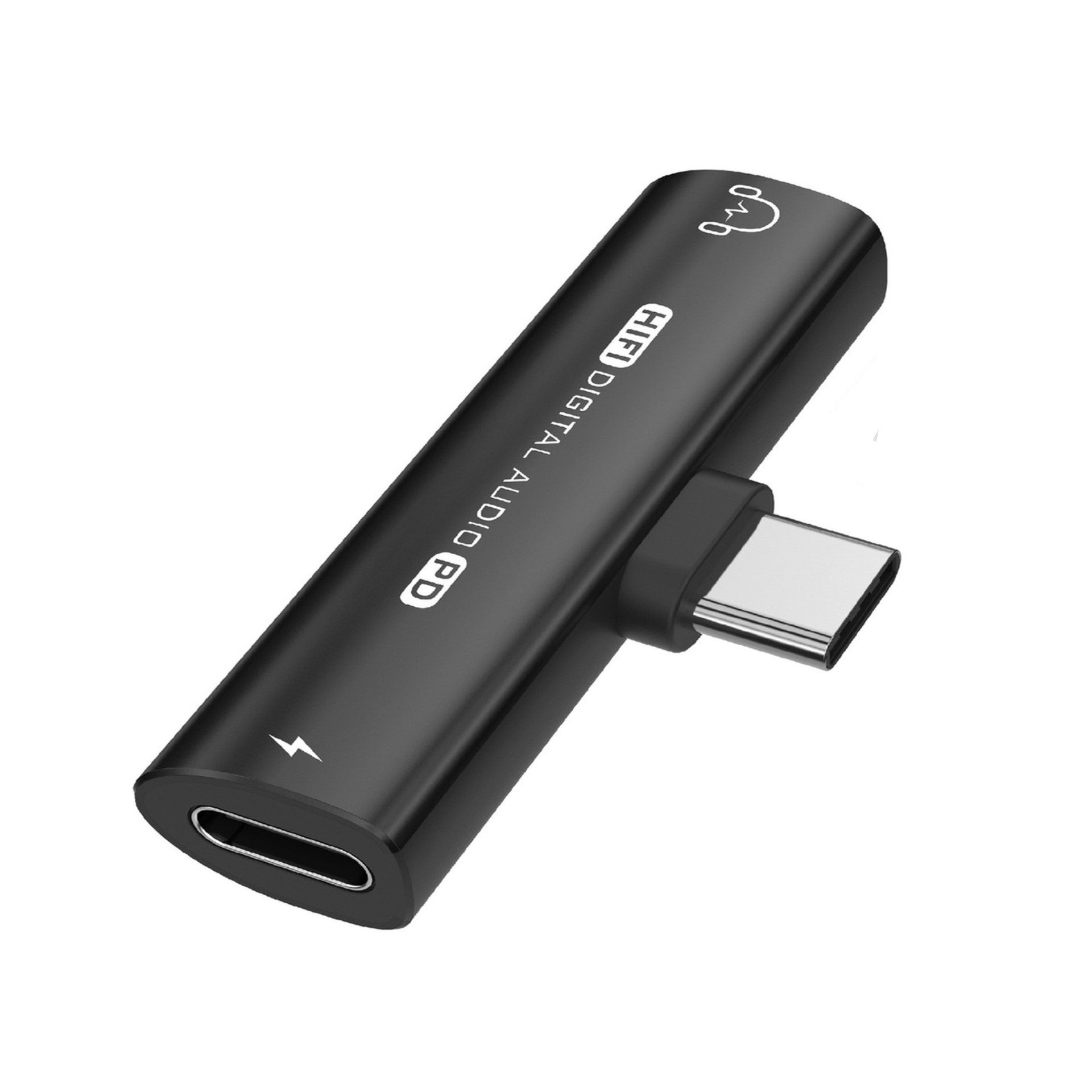 Adattatore USB C A 3,5 Mm Nero – Connettore Audio Per Auricolari E Cuffie Per Smartphone Tipo C