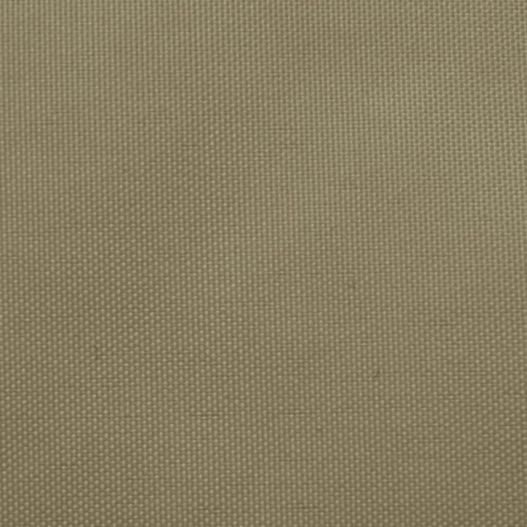 Telo parasole vela triangolare in tessuto Oxford 4 x 4 x 4 m beige 02_0009863 - 3