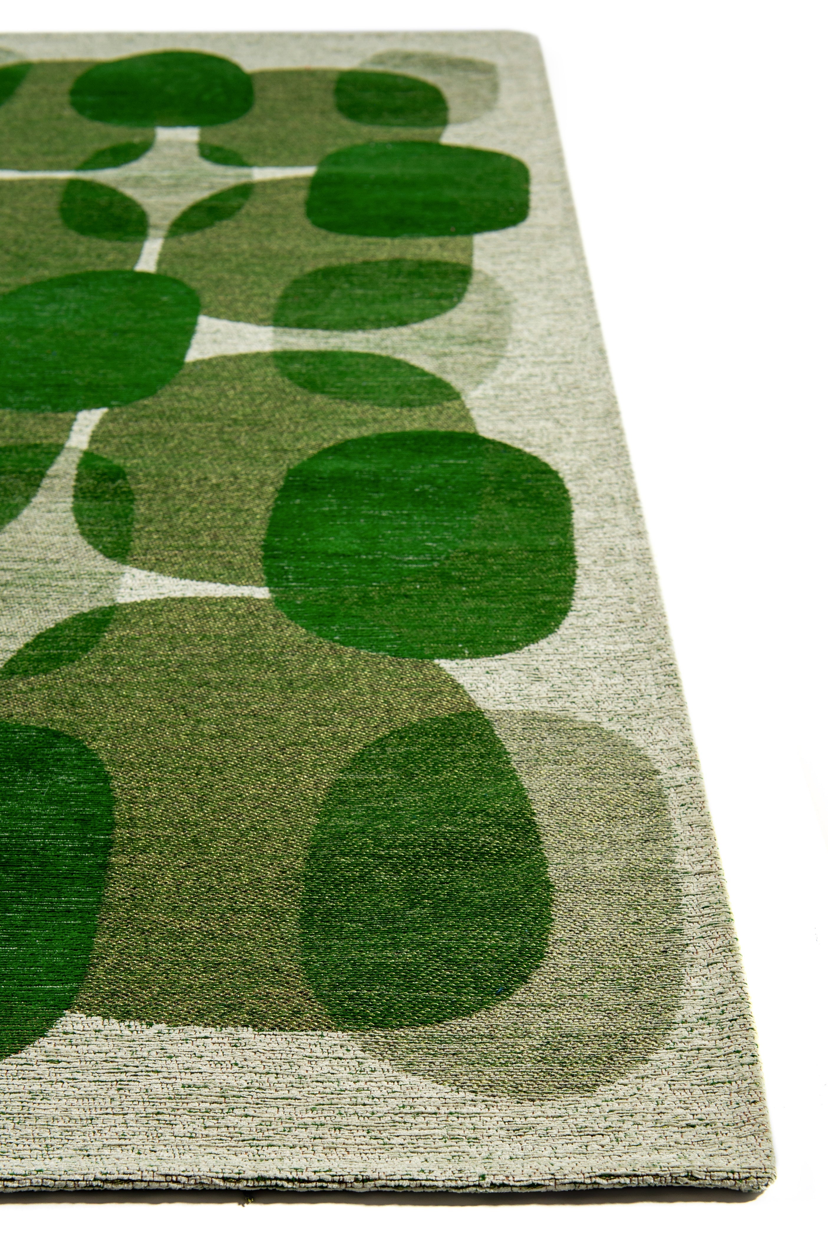 Tappeto da salotto moderno tessuto piatto BLACK SPICE 200x280 cm - 6