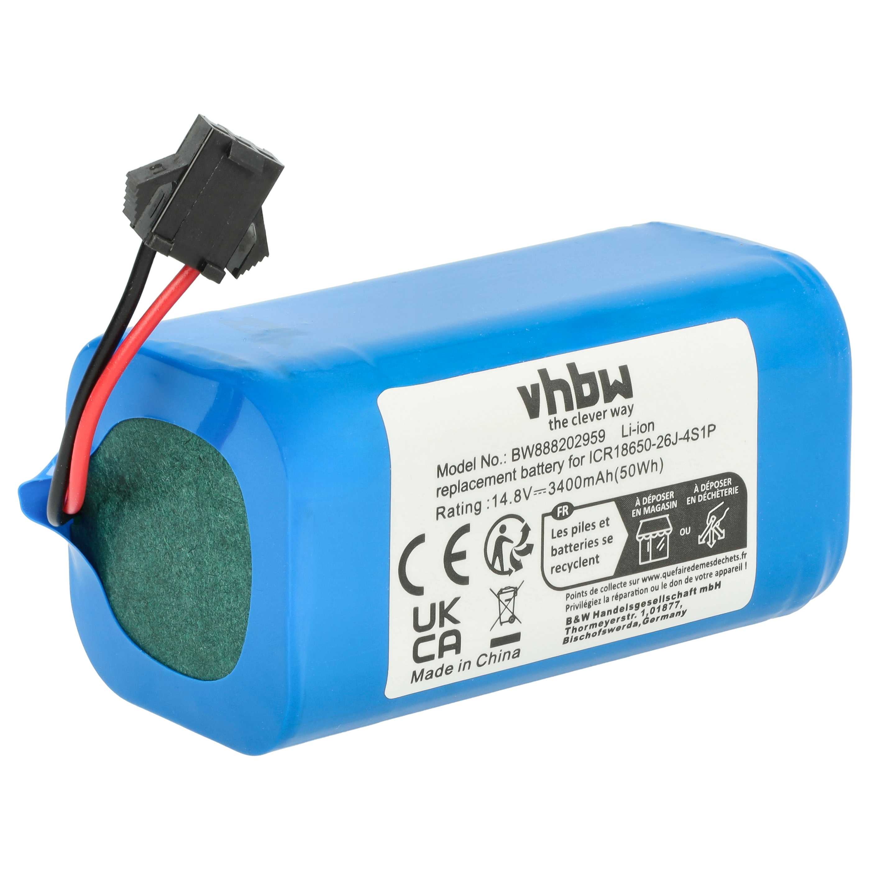 vhbw passend für Eufy RoboVac G30 Hybrid, G30 Hybrid G30 Verge, G30