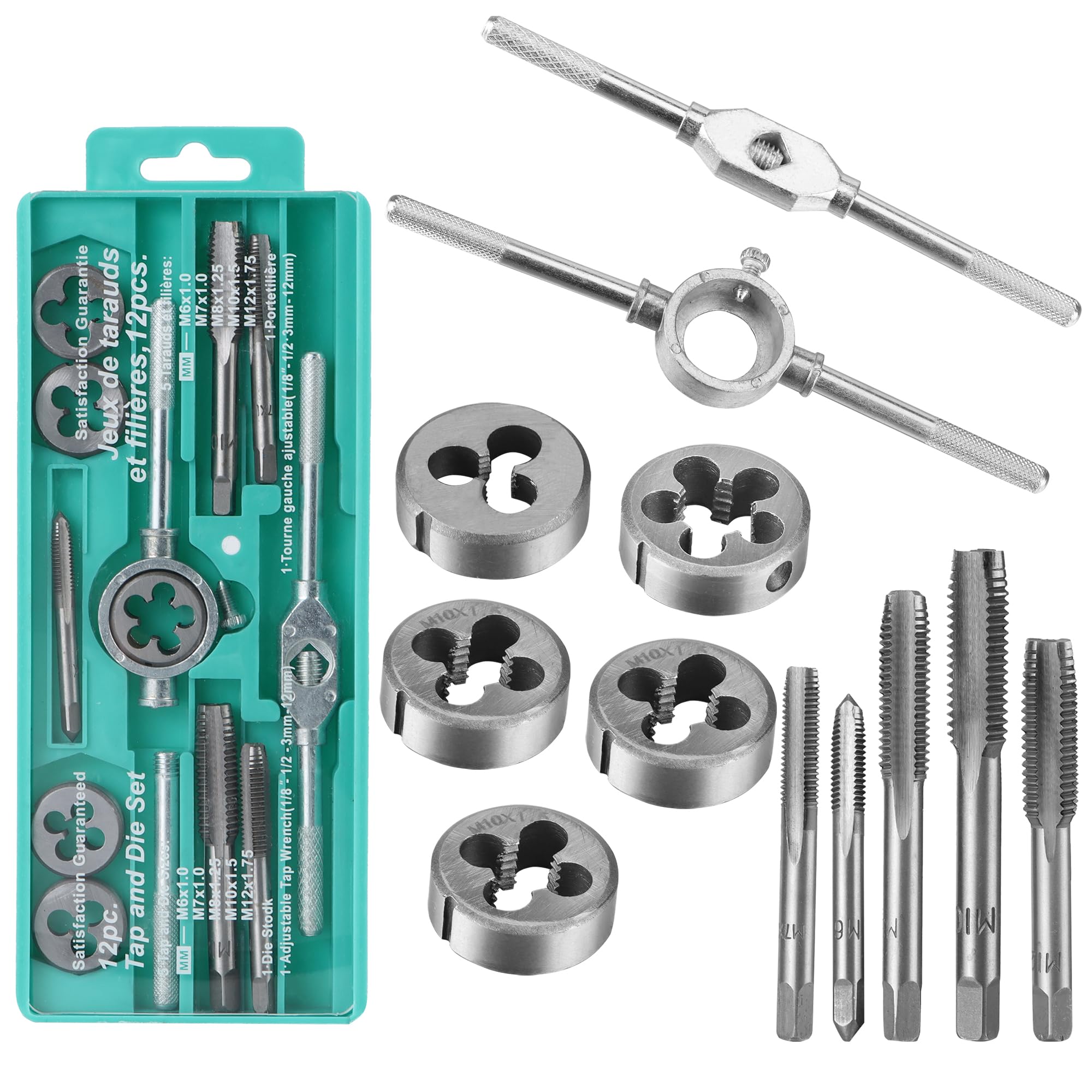 Coffret 6 filières manuelles à peigne pour tubes 6.3-31 mm - 5327