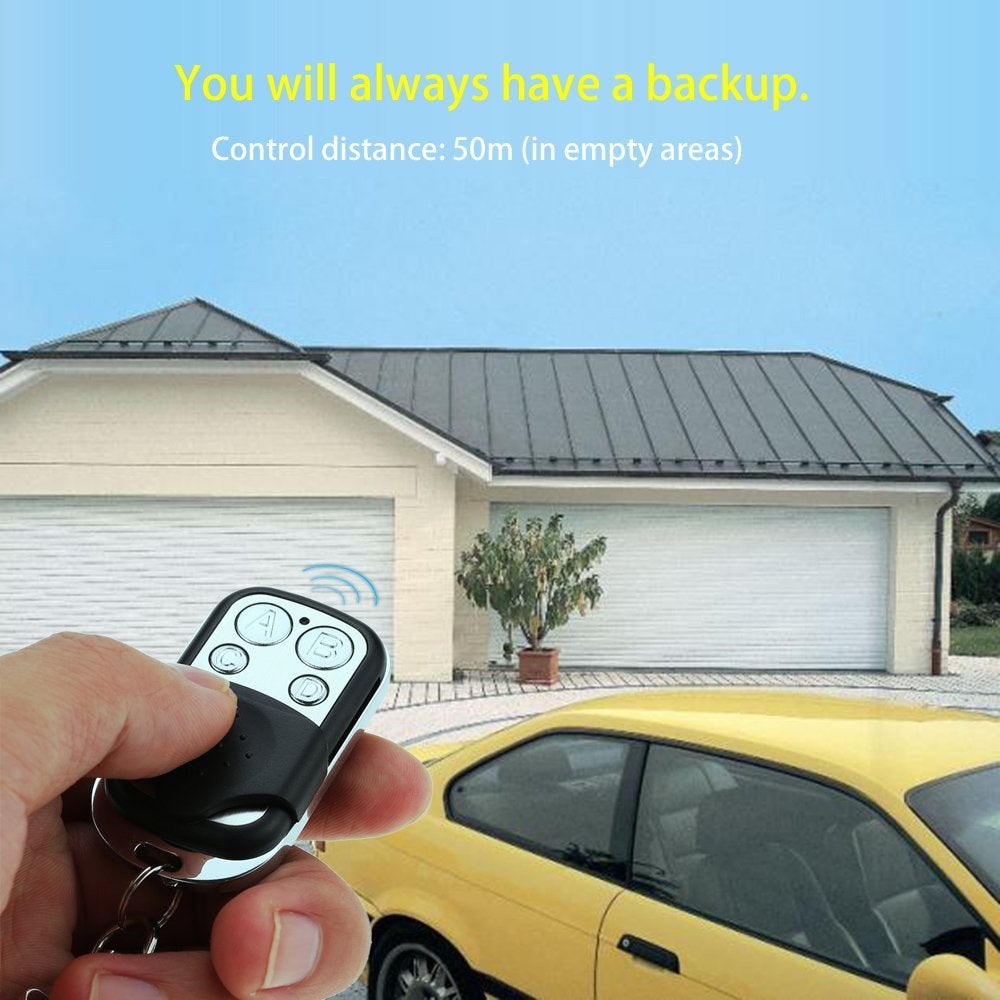 Copieur de code universel / porte de garage télécommandée 433 MHz 1 paquet - 4