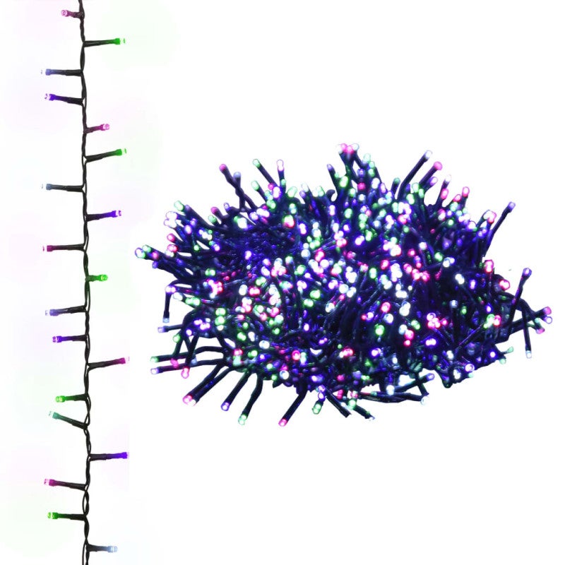 Stringa LED Compatta con 1000 LED Pastello Multicolore 25 m PVC vidaXL - 2