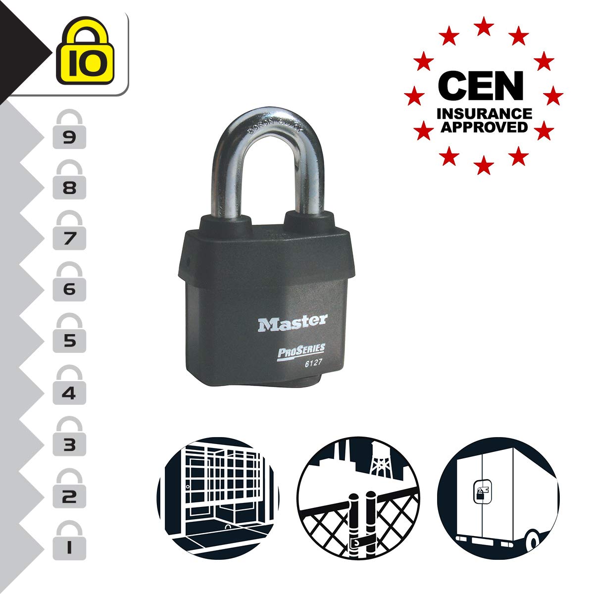 Cadenas MASTER LOCK 6127EURD Pro Series - 2