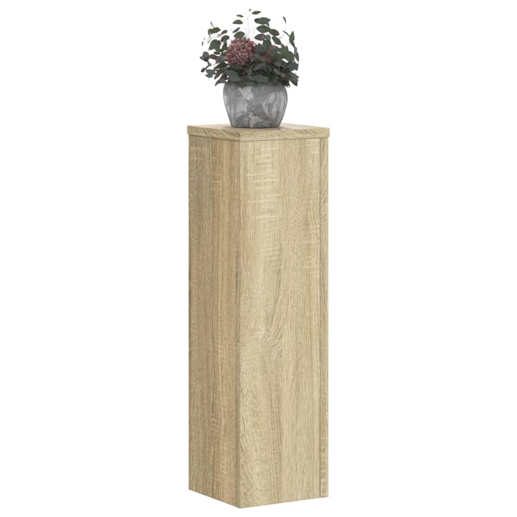 Maison Exclusive - Supports pour plantes 2 pcs chêne sonoma bois d'ingénierie - 3