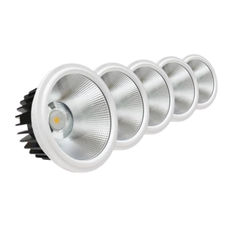 Ampoule LED AR111 20W COB Rond (Pack de 5) - Blanc Neutre 4000K - 5500K - SILUMEN - 7